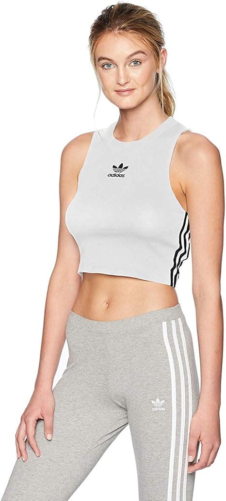 adidas White Tank Tops 